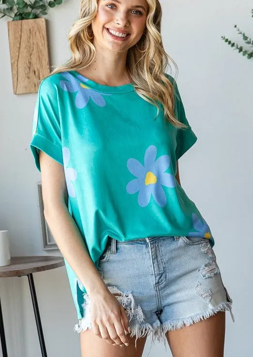 FINAL SALE - All For Love Floral Tees - 2 Colors!