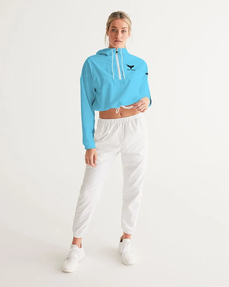 Find Your Coast Water Resistant Lightweight Cropped Windbreaker