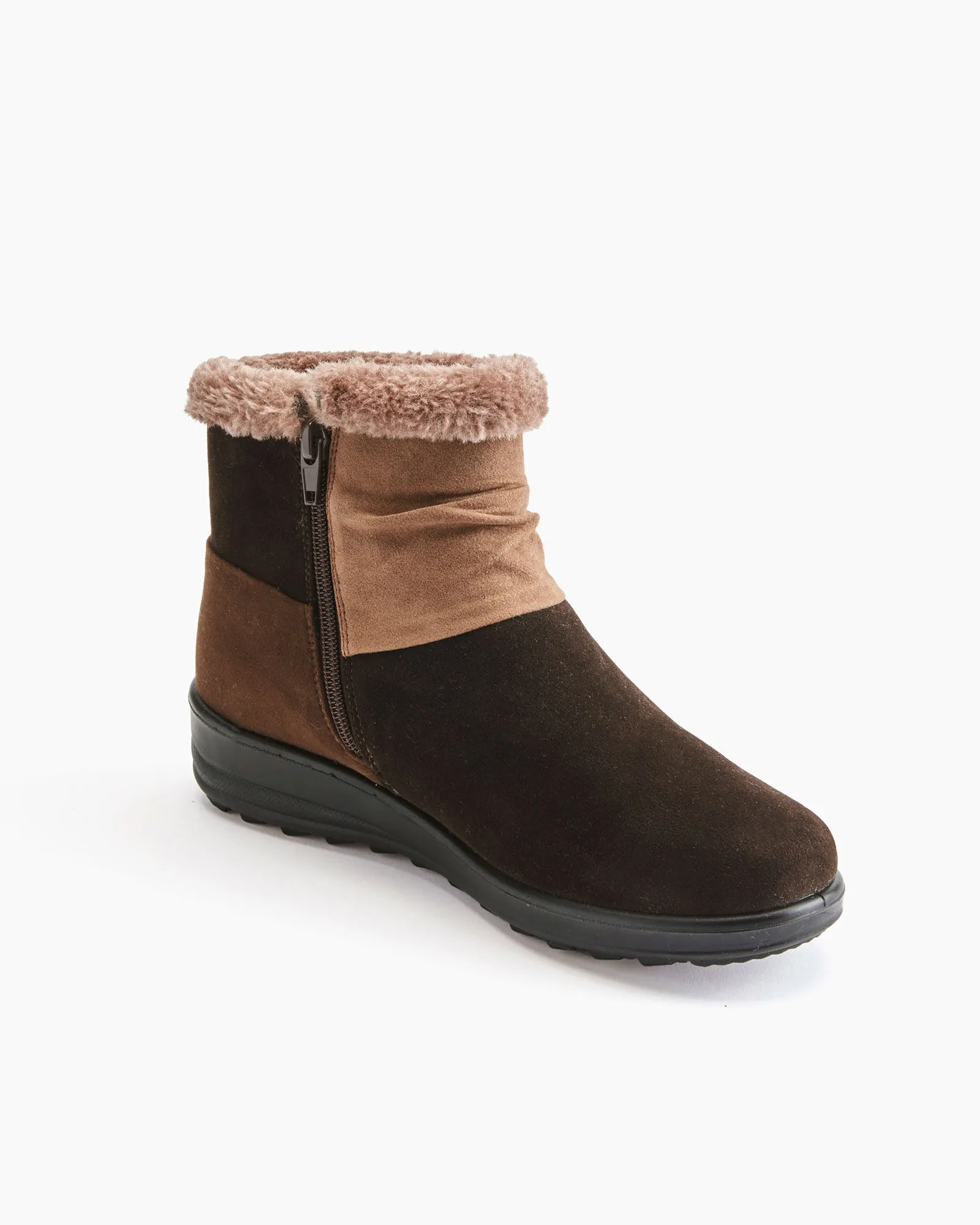 Flexisole Patchwork Snug Boots