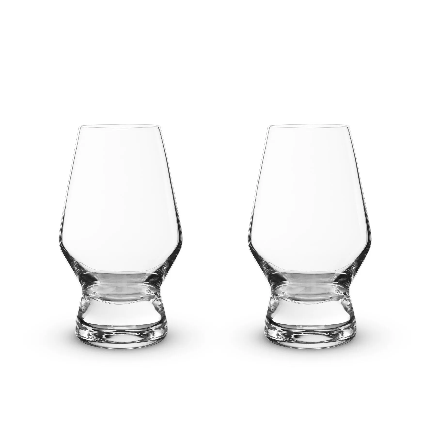 Footed Crystal Scotch Glasses