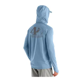 Free Fly MRFC 40th Logo Elevate Hoody Blue Fog