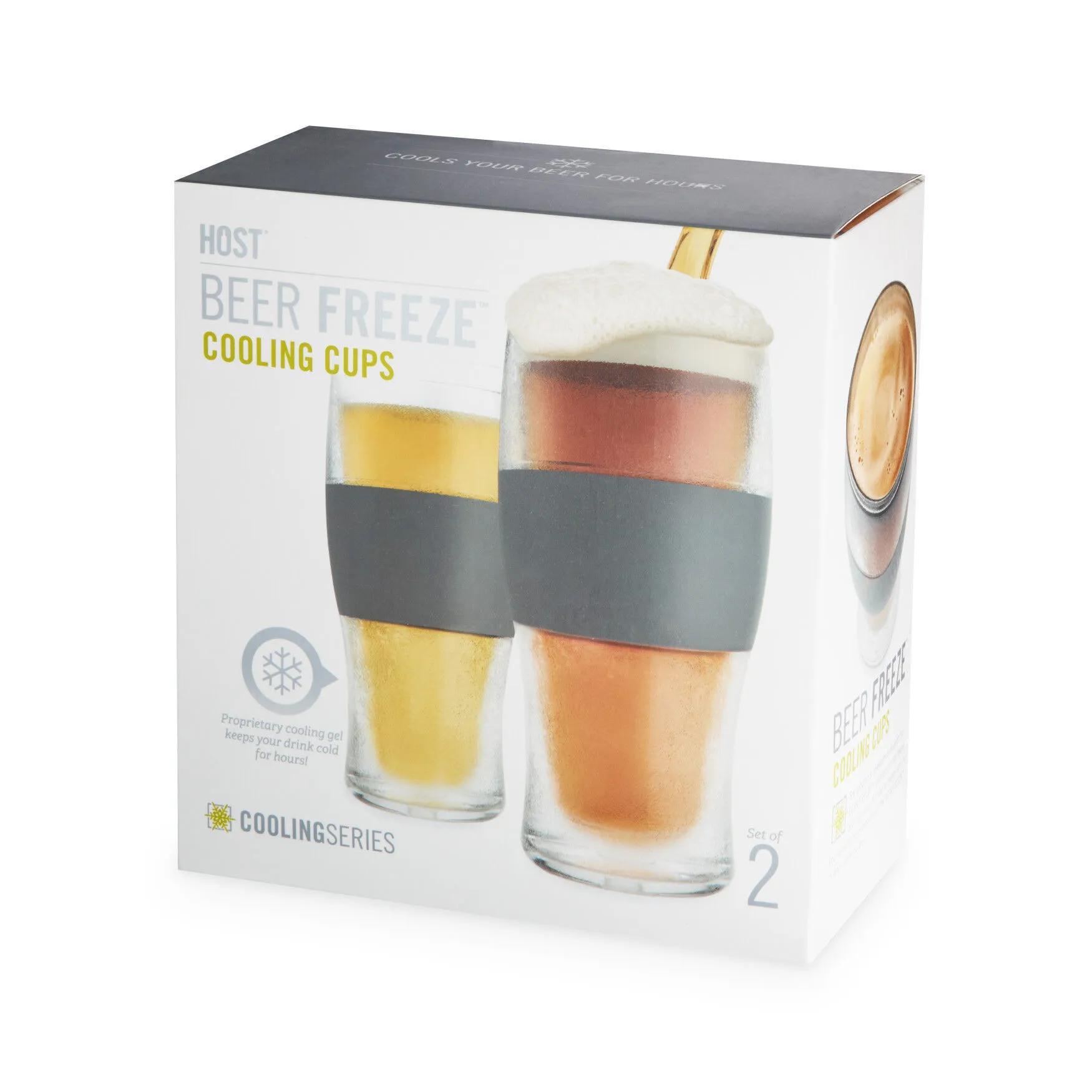 Freeze Cooling Pint Glasses (Set Of 2) By