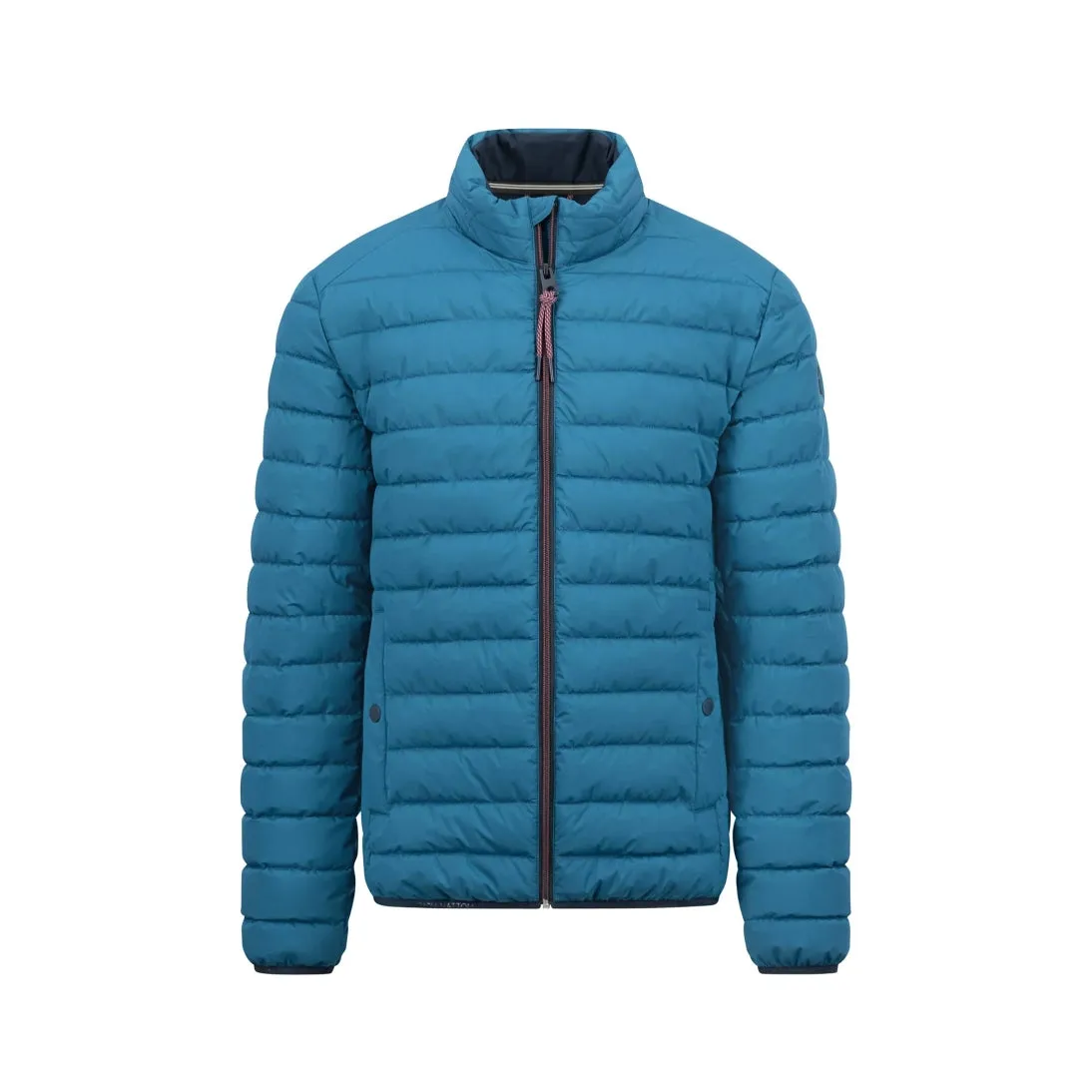 Fynch-Hatton Padded Quilted Jacket Dark Teal 14142600