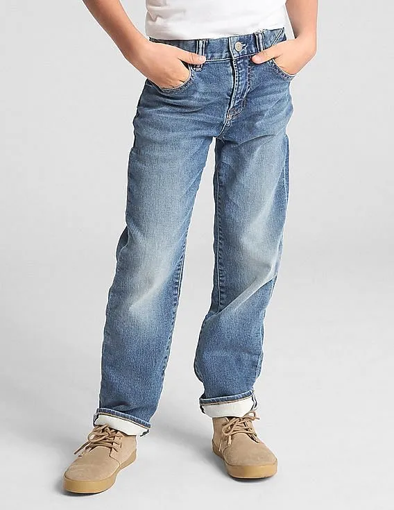 GAP Boys Blue Original Fit Jeans With FantastiFlex