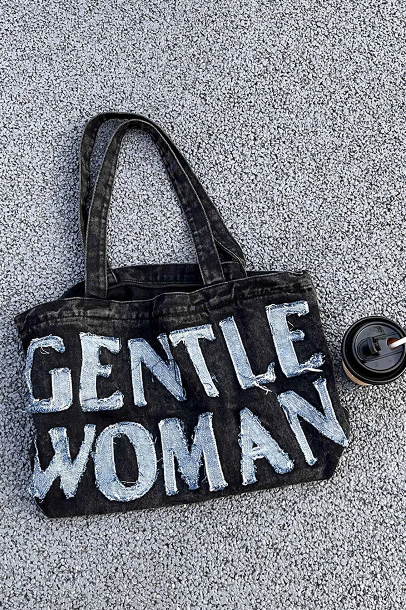 Gentle Woman Denim Hand Bag