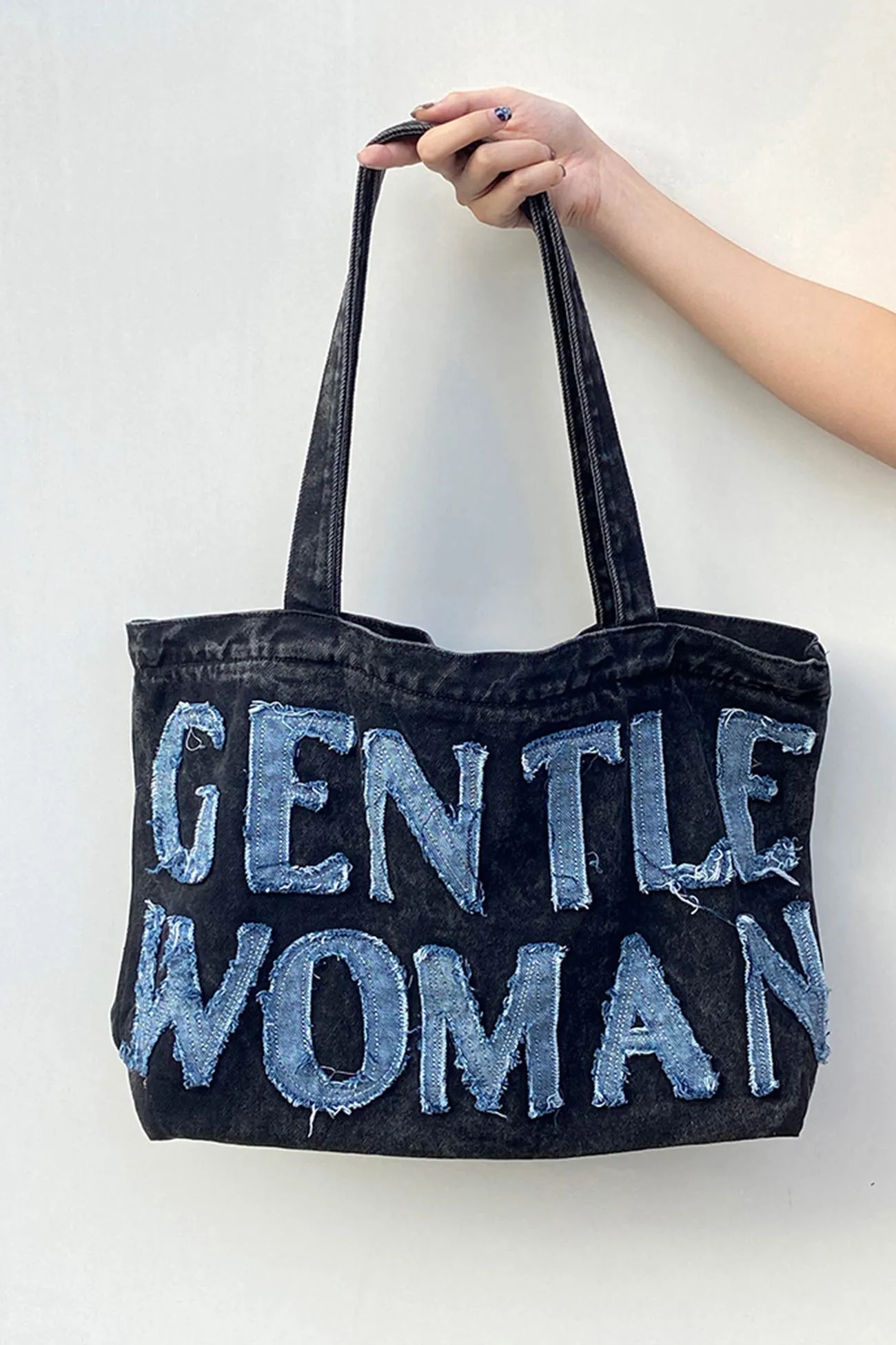 Gentle Woman Denim Hand Bag