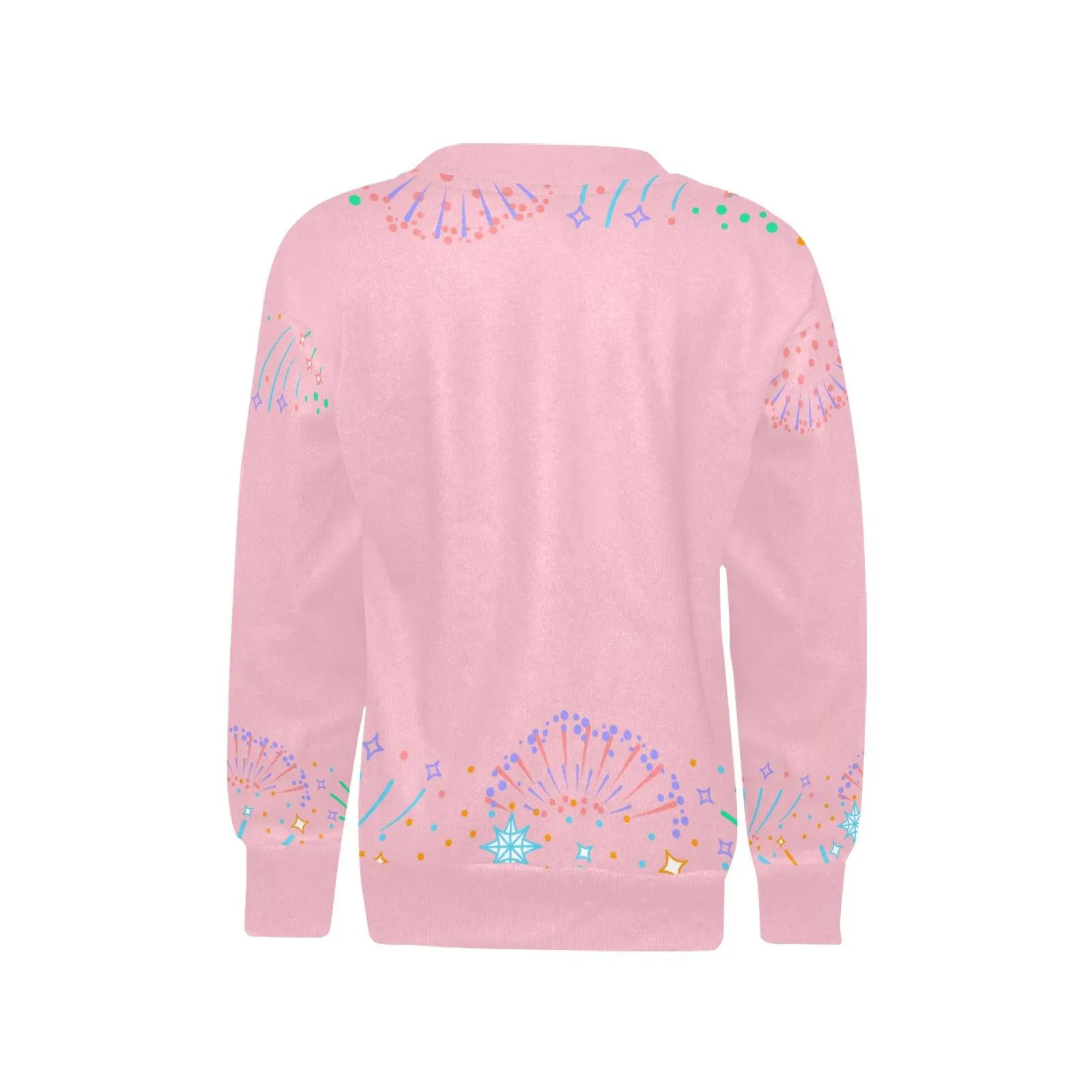 Girls Cute Anime Princess V-Neck Pullover Sweater