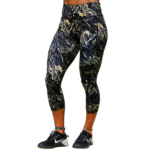 Gold Marble Leggings