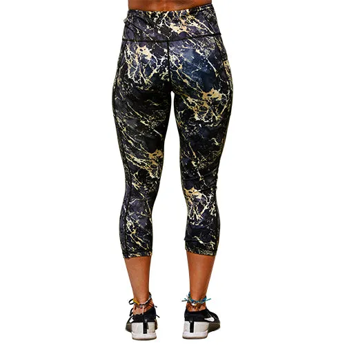 Gold Marble Leggings