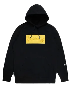 Gold Plate Hood Black