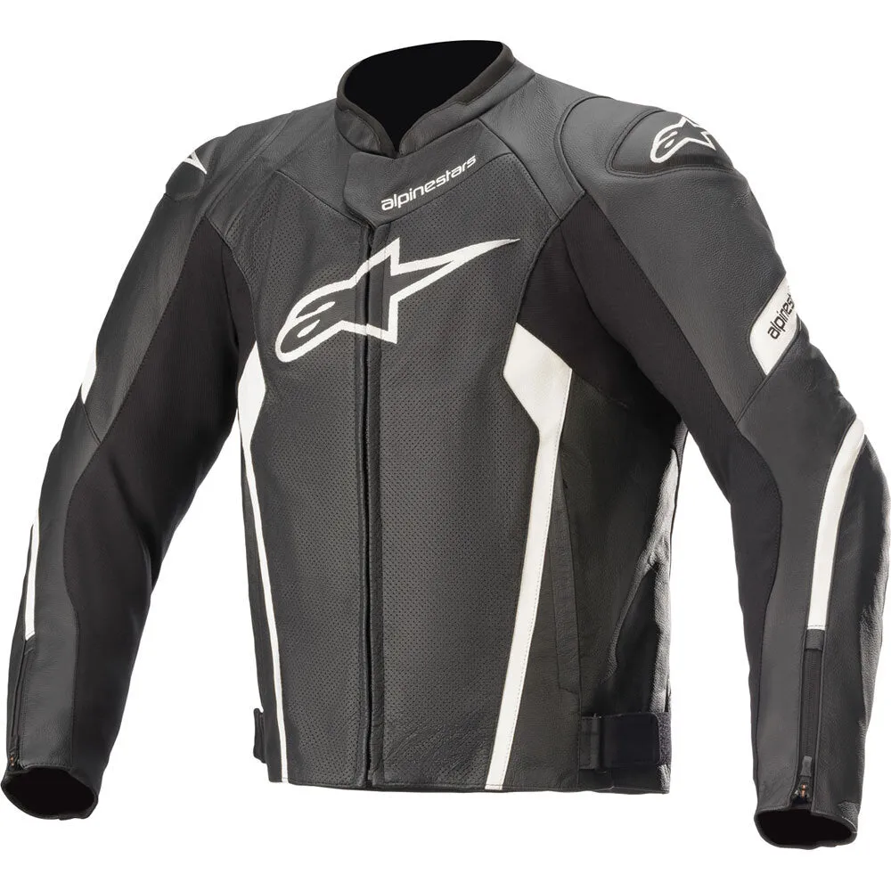 GP Plus R V4 Airflow Black/Red/White Leather Jacket | Premium Quality & Style