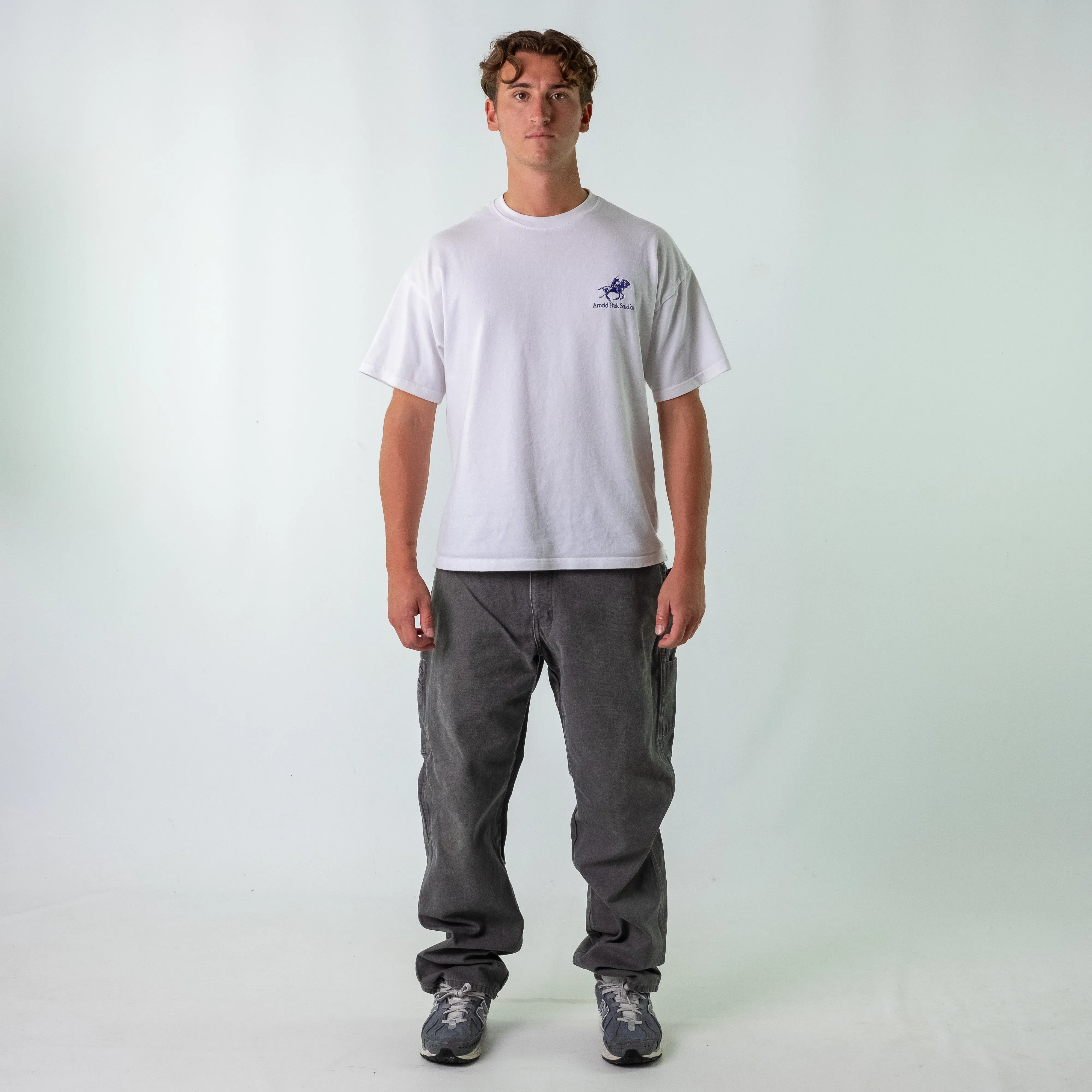 Grey y2ks Dickies Denim Carpenter Jeans Baggy Pants (36x34)