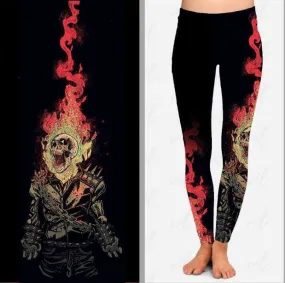 Hell Fire Soft Leggings