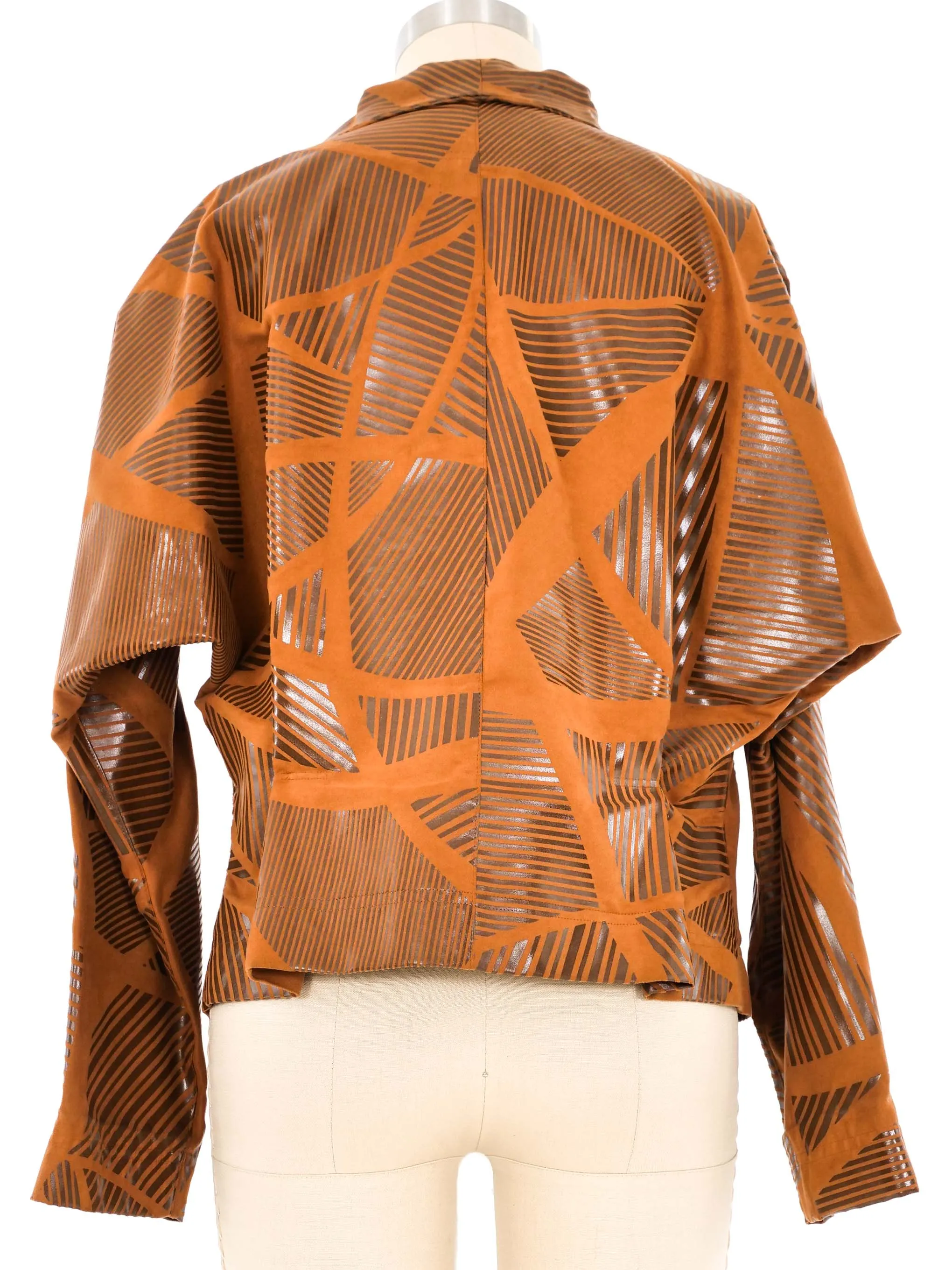 Issey Miyake Foil Accented Jacket