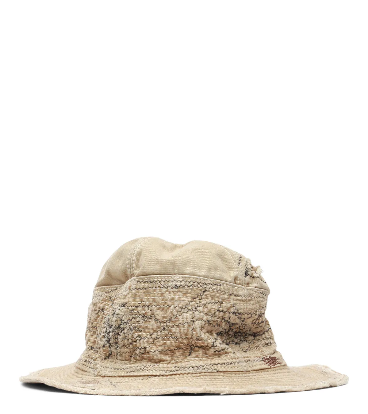 Kapital Chino The Old Man And The Sea Hat (Crash Remake) Beige