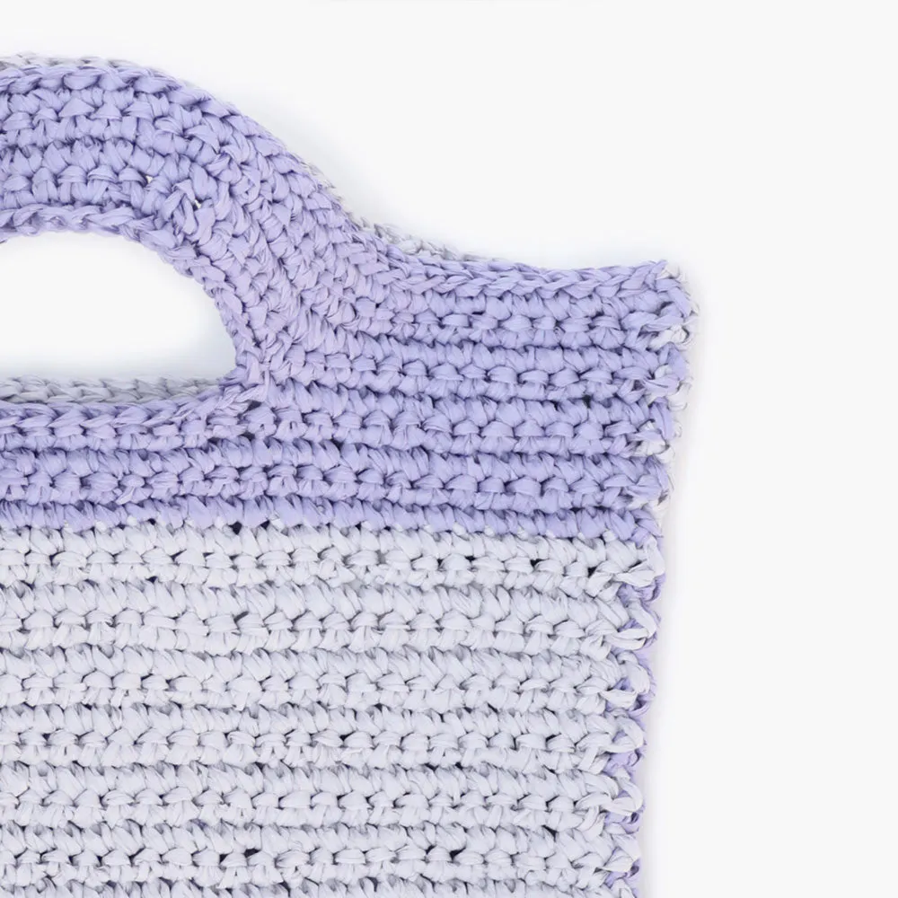    Karakoram - Small Crochet Bag - Lilac