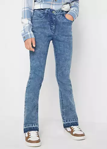 Kids Flared Stretch Jeans by bonprix | Look Again