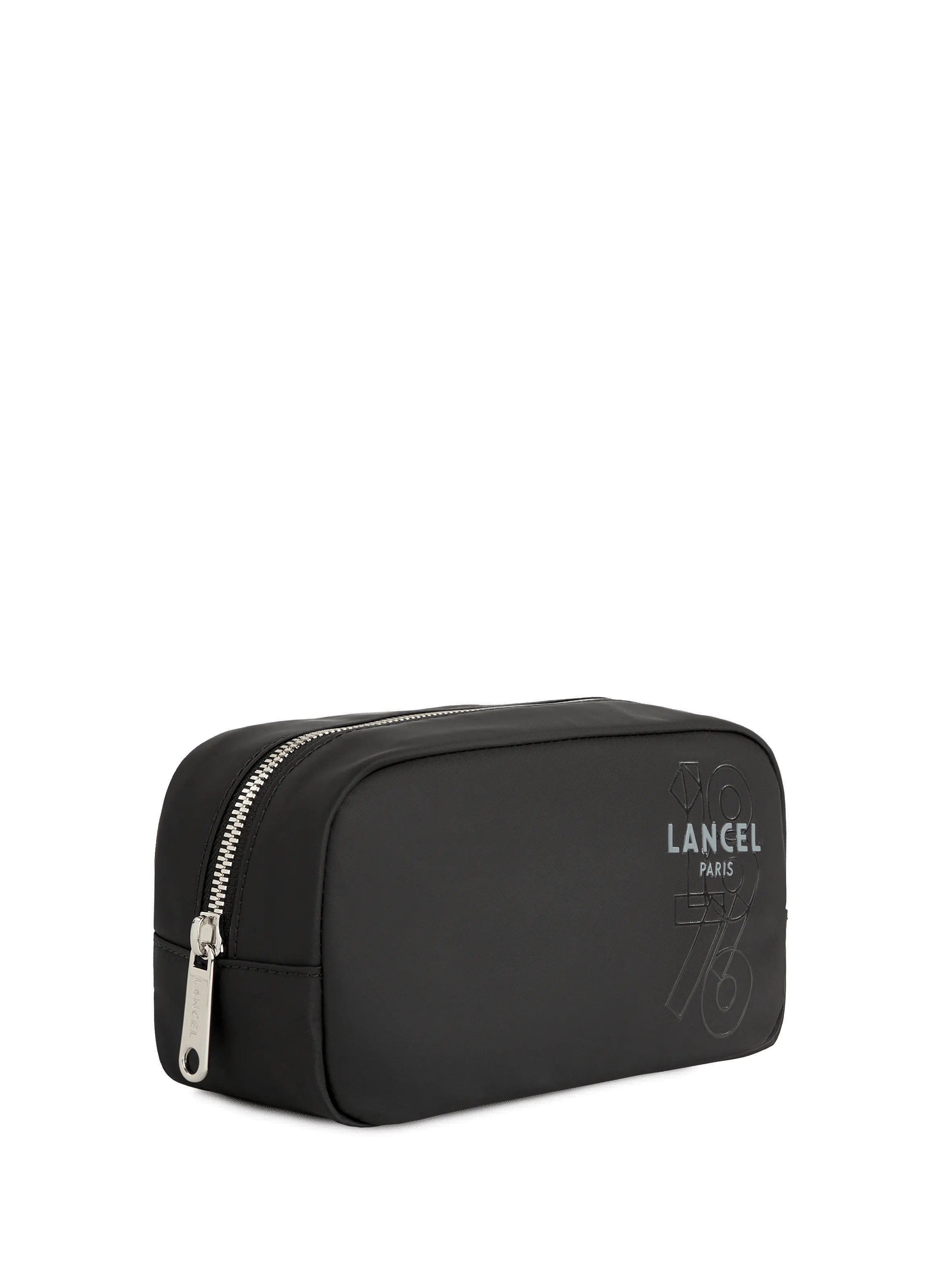 LANCEL  Nylon toiletry bag - Black