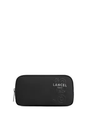 LANCEL  Nylon toiletry bag - Black