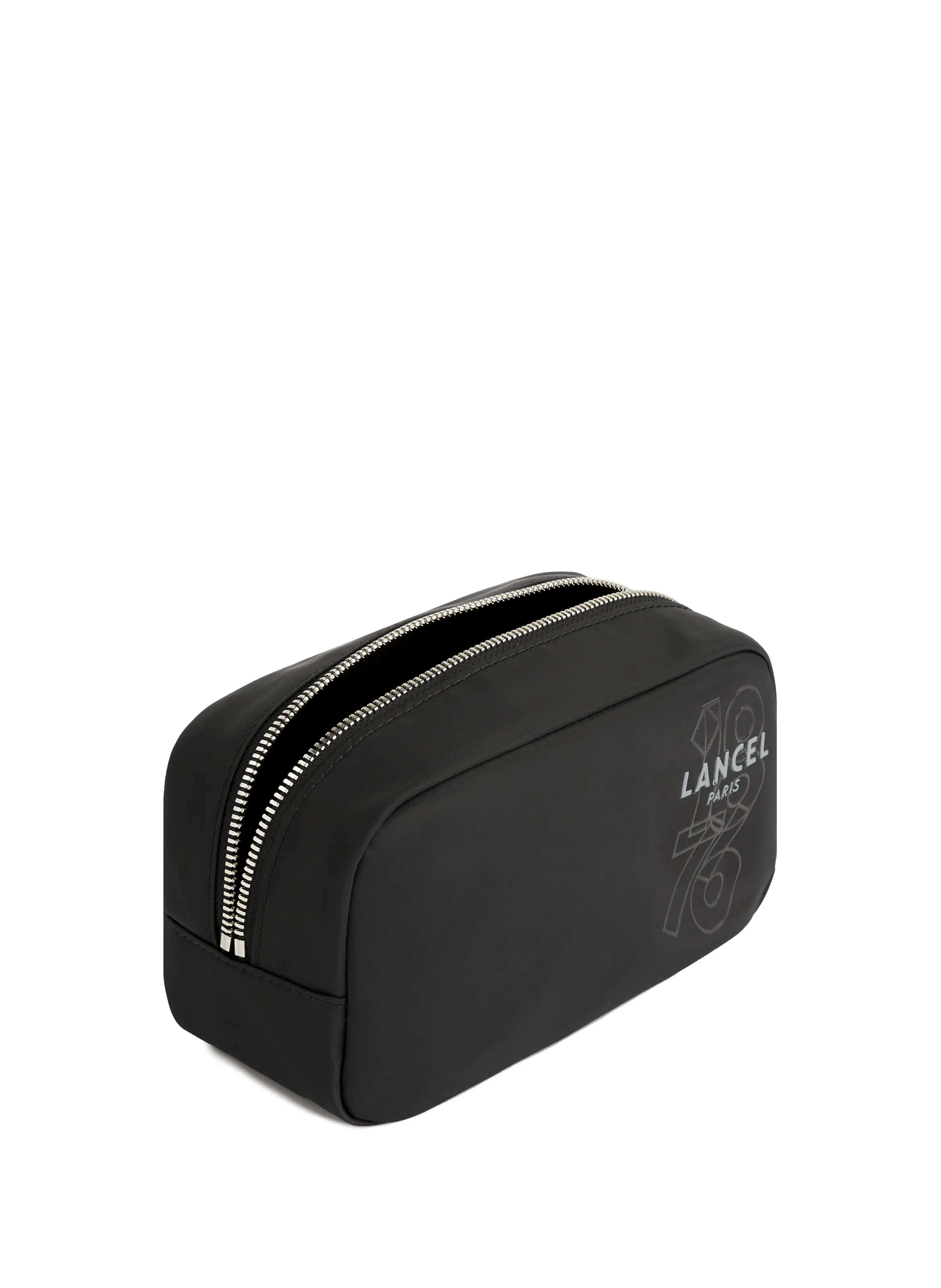 LANCEL  Nylon toiletry bag - Black