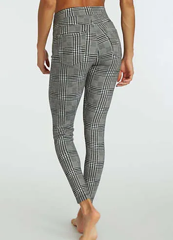 LASCANA Checked Leggings | Grattan