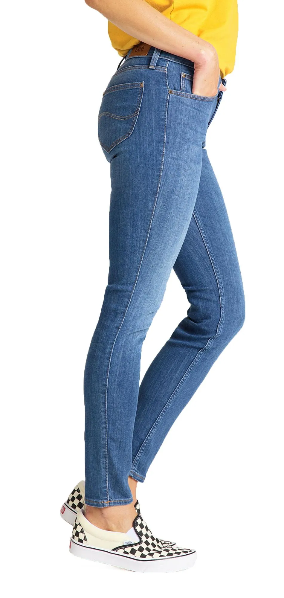 LEE Scarlett Skinny Stretch Jeans High Blue