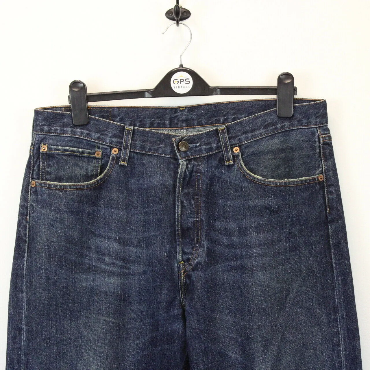 LEVIS 501 Jeans Dark Blue | W38 L30