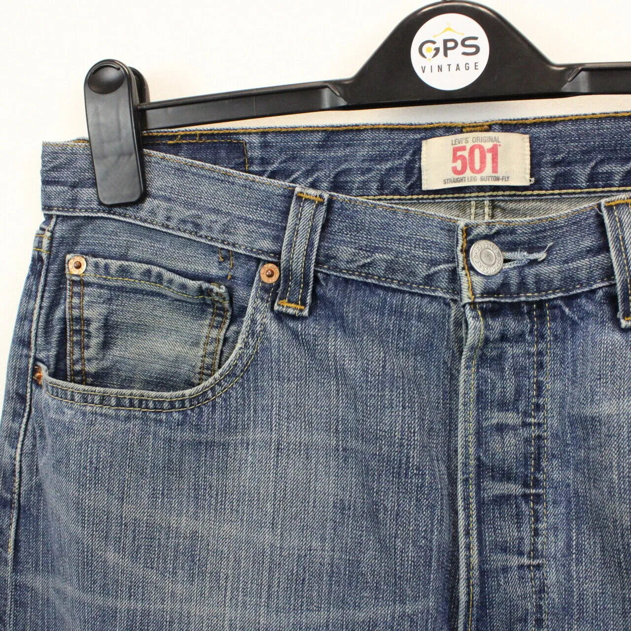 LEVIS 501 Jeans Mid Blue | W34 L30