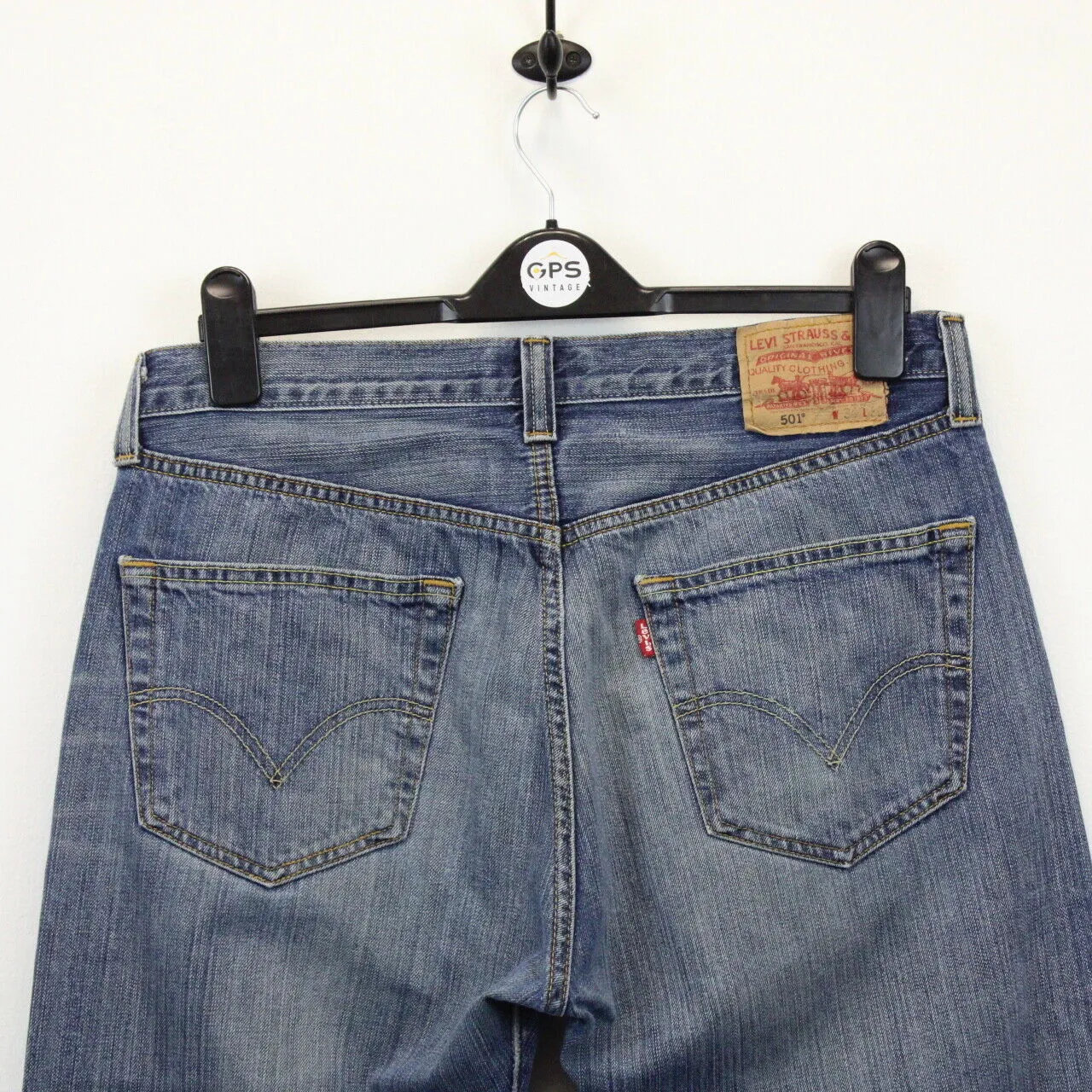 LEVIS 501 Jeans Mid Blue | W34 L30