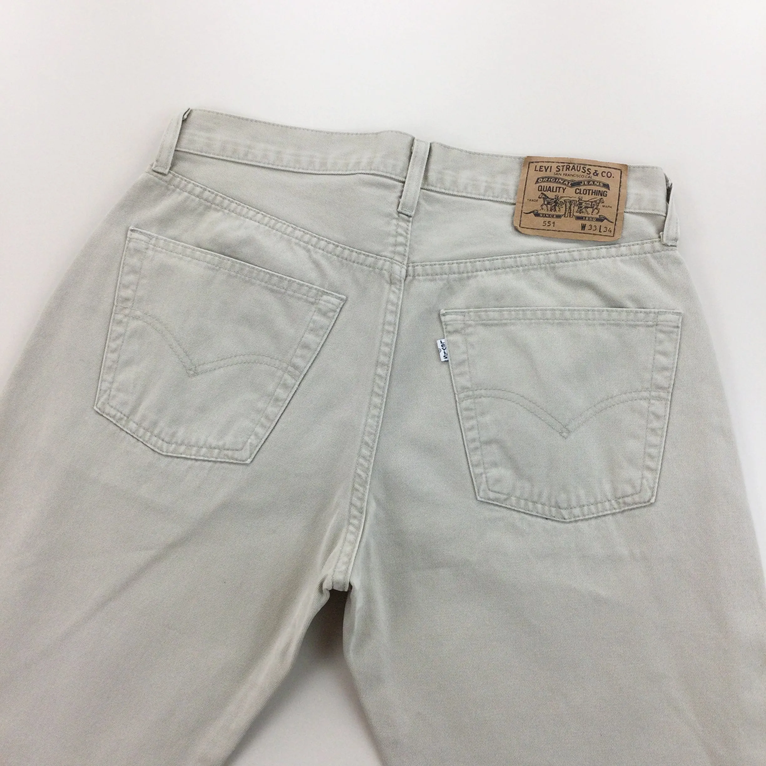 Levi's 551 Denim Jeans - W33 L34