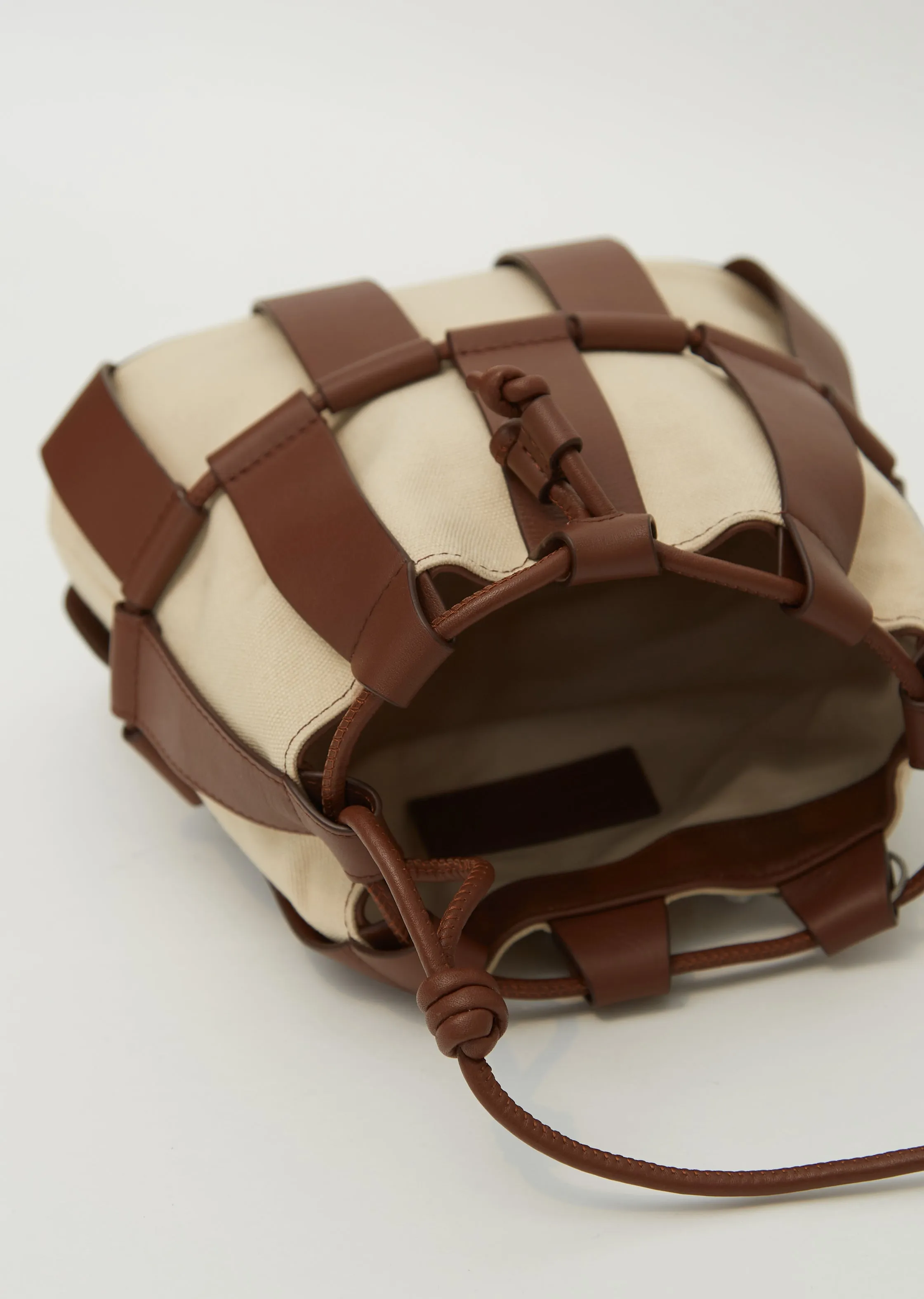 Llinera Bag — Ivory/Chestnut