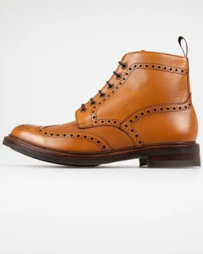 Loake 1880 Country Bedale Brogue Boot - Tan