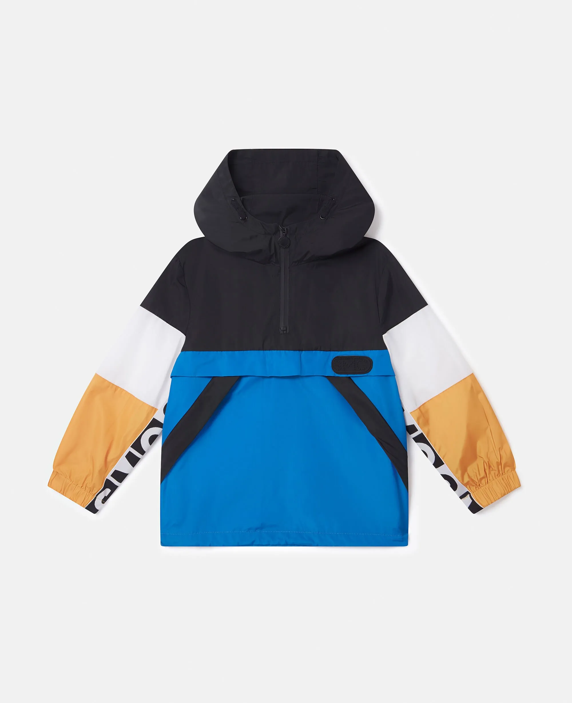 Logo Tape Windbreaker Jacket 