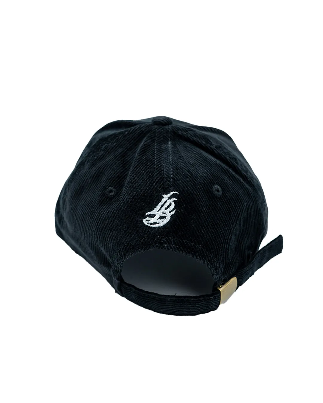 Long Beach Black Corduroy Baseball Hat