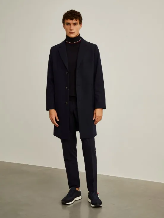 Long overcoat