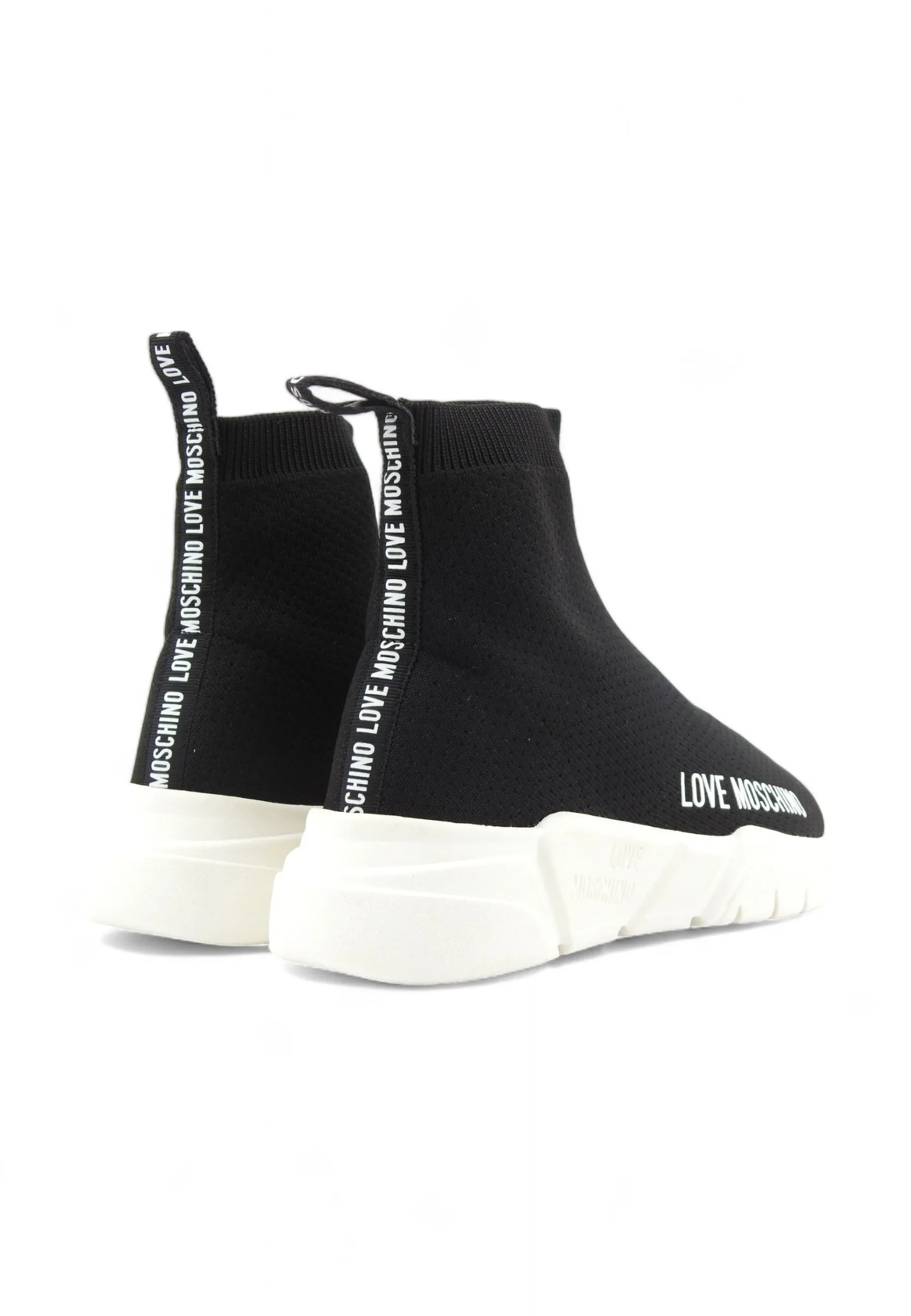 LOVE MOSCHINO Sneaker Sox Donna Sneaker Nero JA15343G1LIZ4000