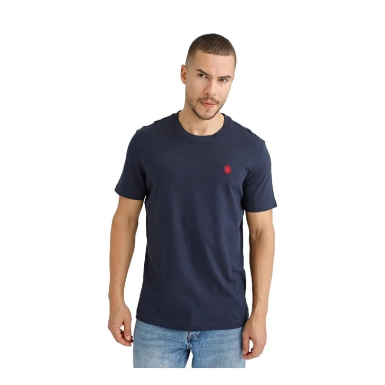 Lumberjack 603 TEES  T-SHIRT BASIC SMALL LOGO Navy