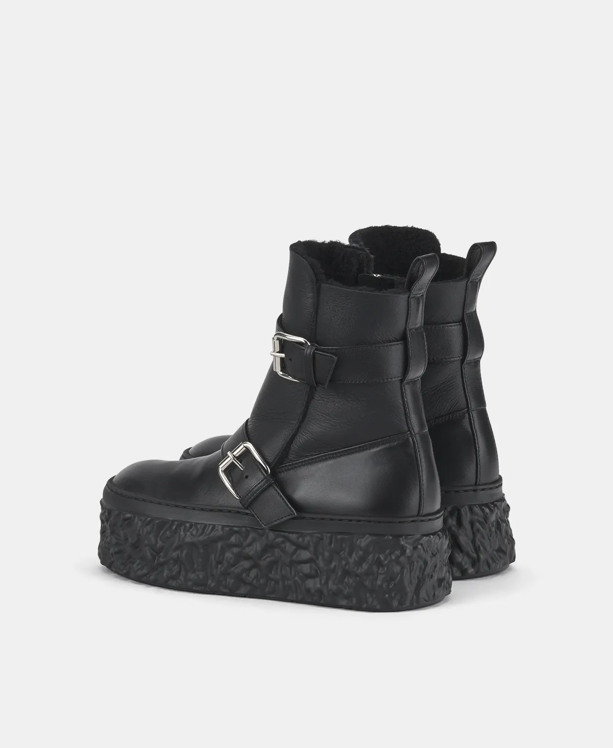 Magma Biker Ankle boot with sheepskin