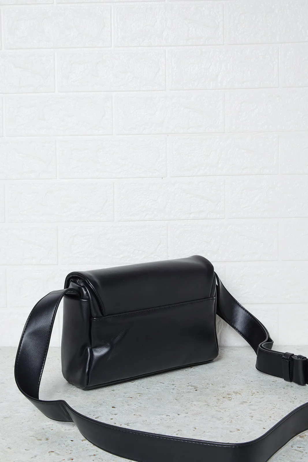 Men Black Cross Body Bag