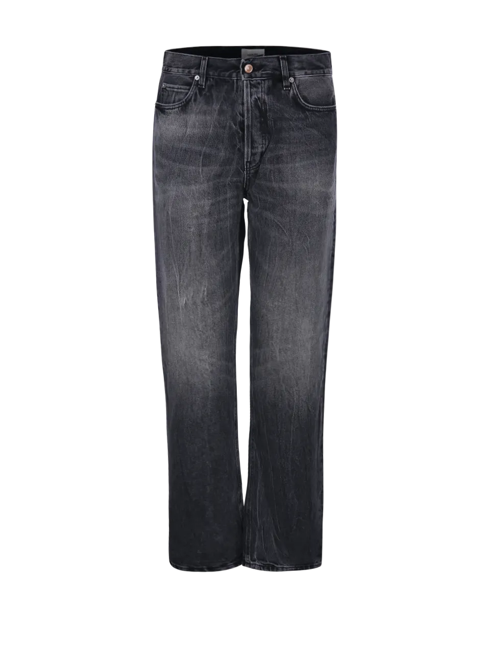 MEN HAIKURE BLACK COTTON BLAKE SPIDER JEANS