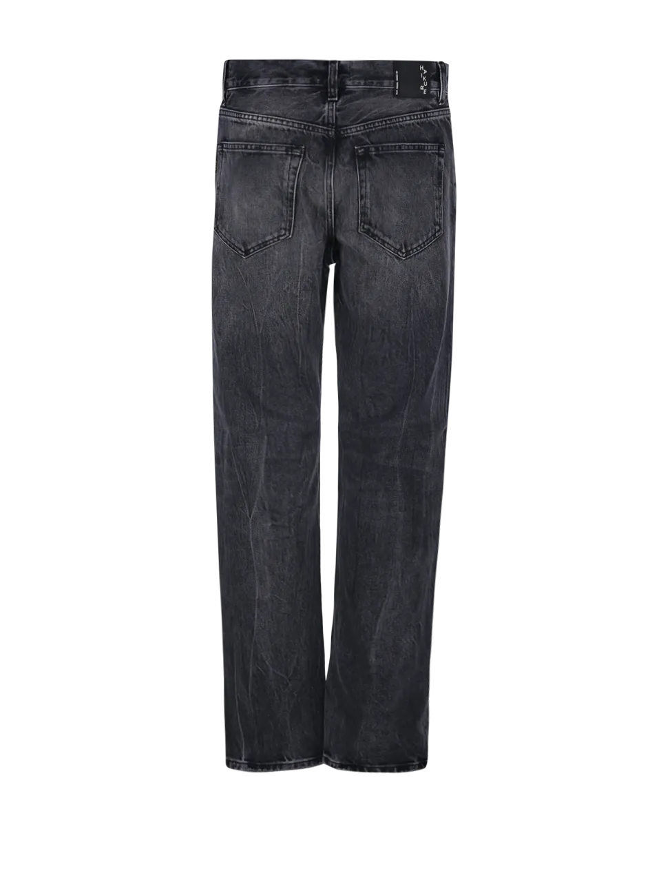 MEN HAIKURE BLACK COTTON BLAKE SPIDER JEANS