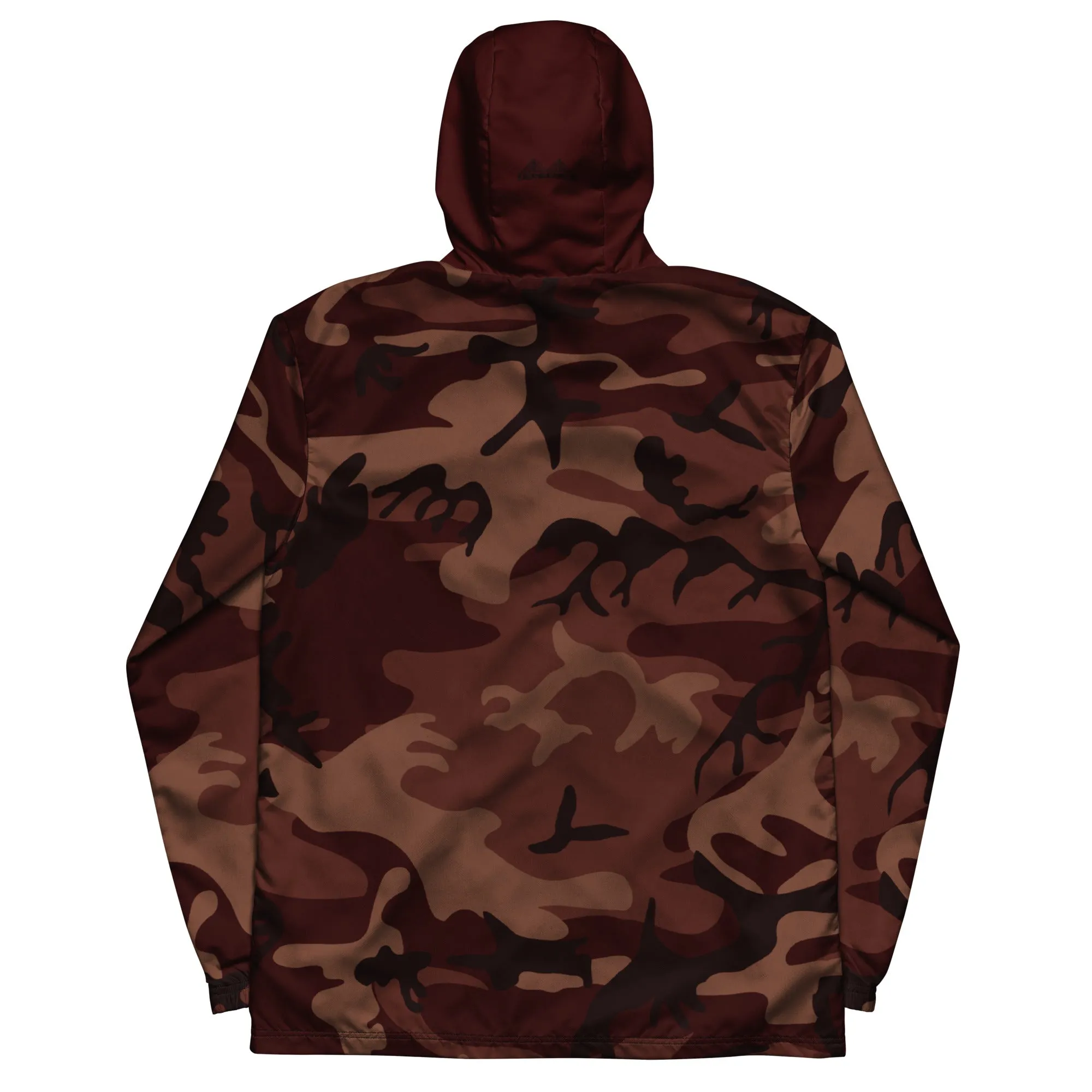 Men’s windbreaker Burgundy (Camo)