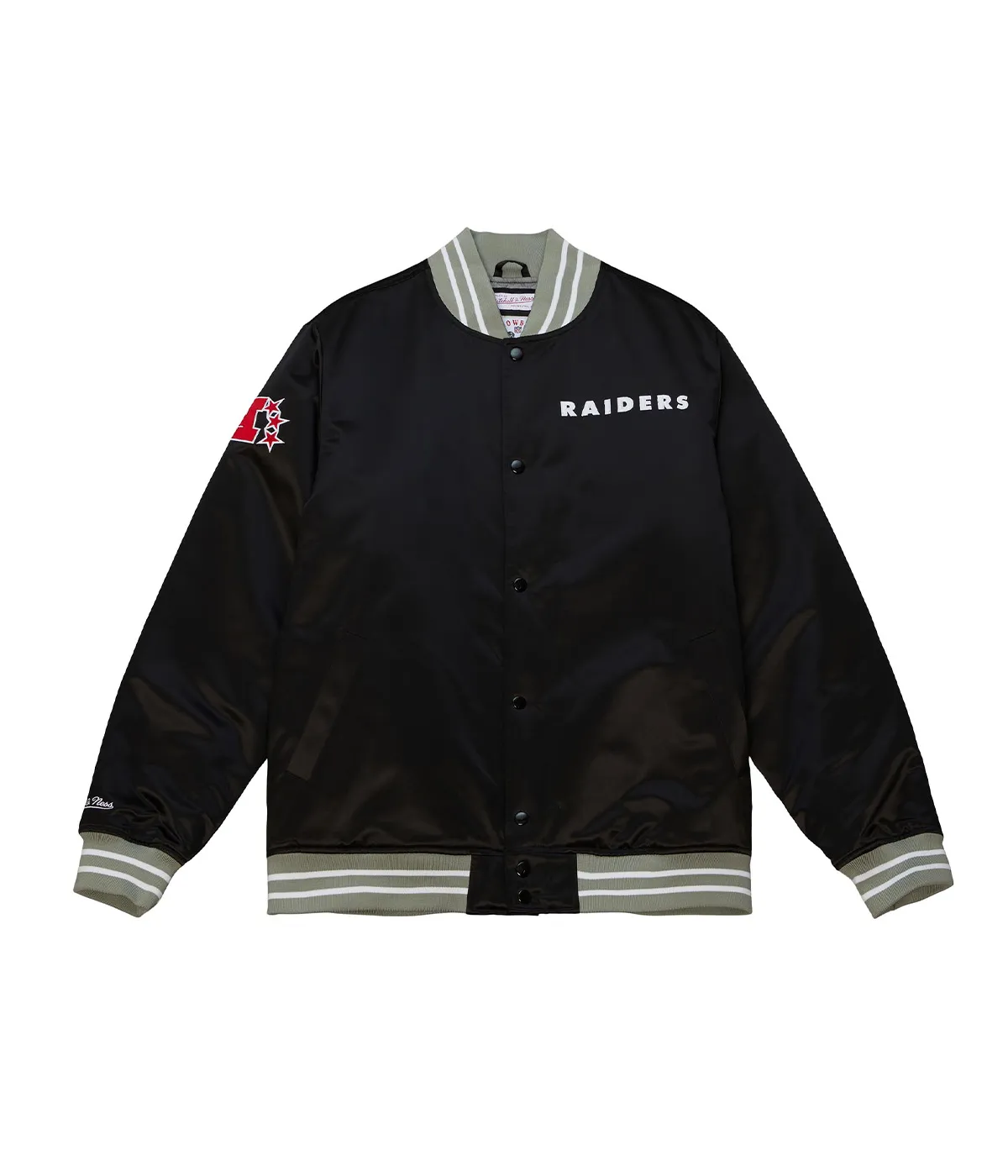 Mitchell & Ness  Jacket Heavyweight Satin Oakland Raiders