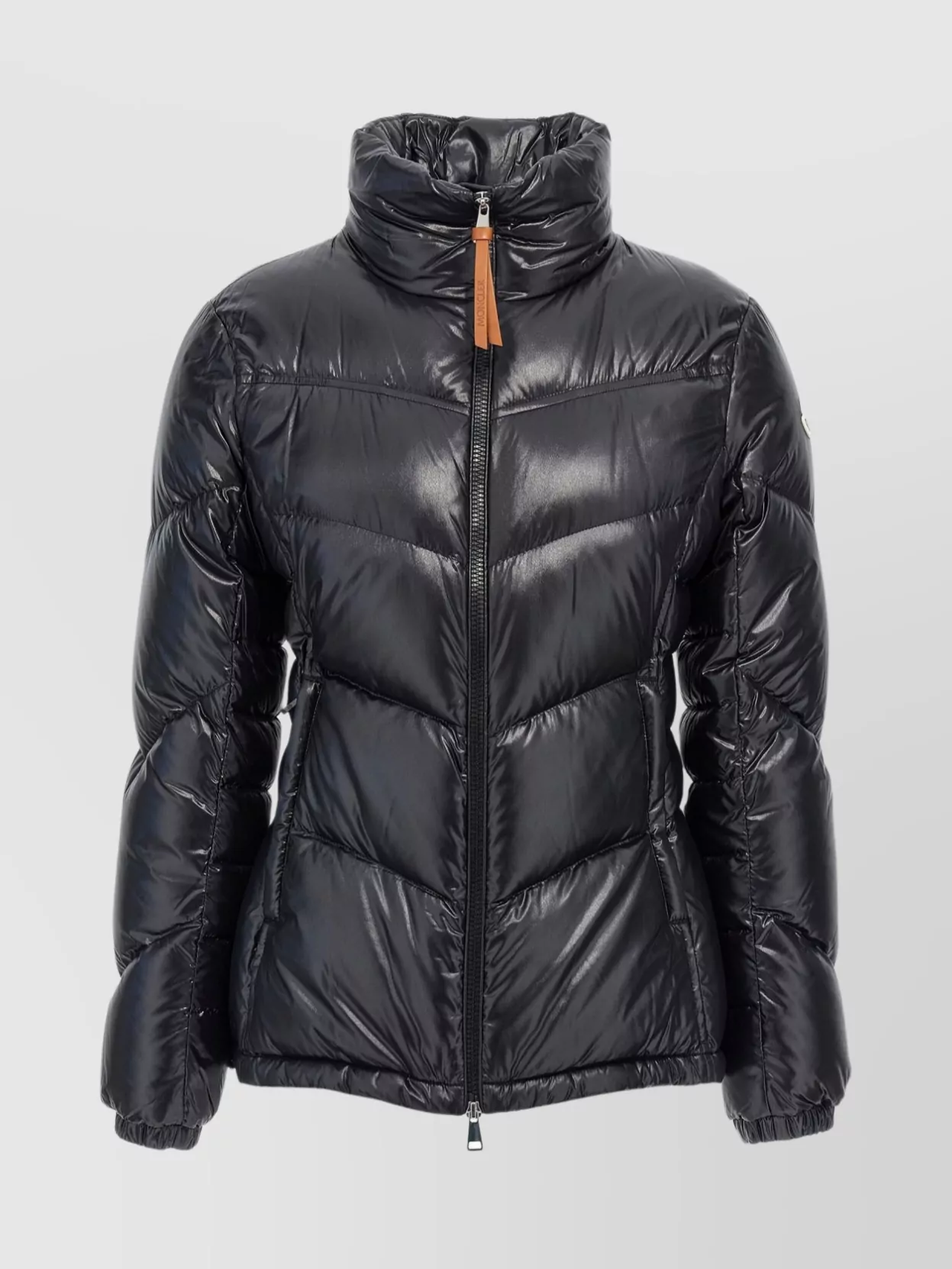 Moncler   Padded jacket with elasticated cuffs and high collar