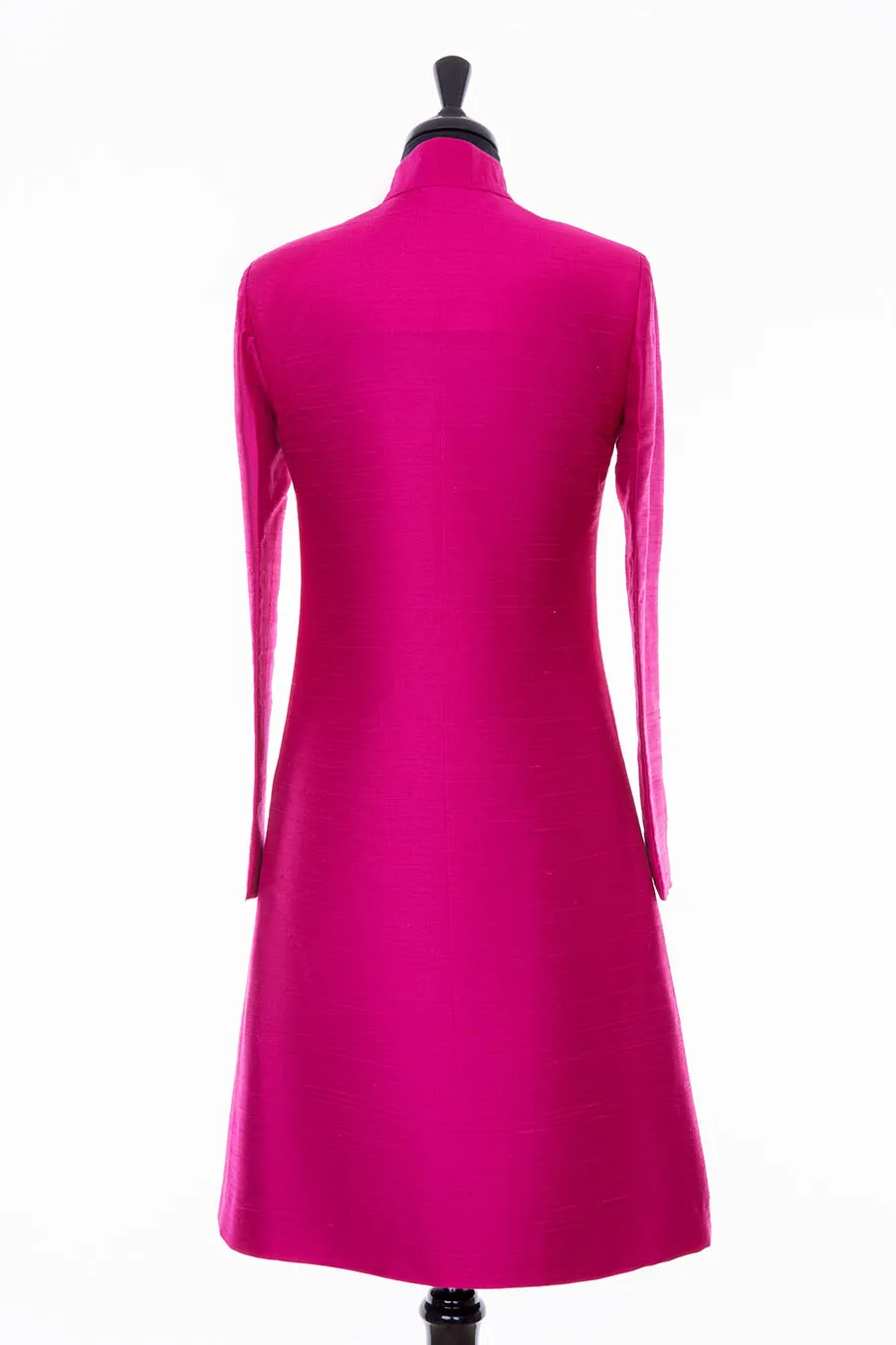 Nehru Coat in Hot Pink