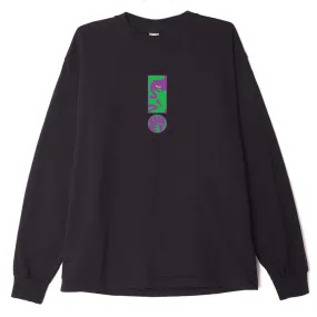 Obey Exclamation Long Sleeve Heavyweight T-Shirt | Obey Clothing UK