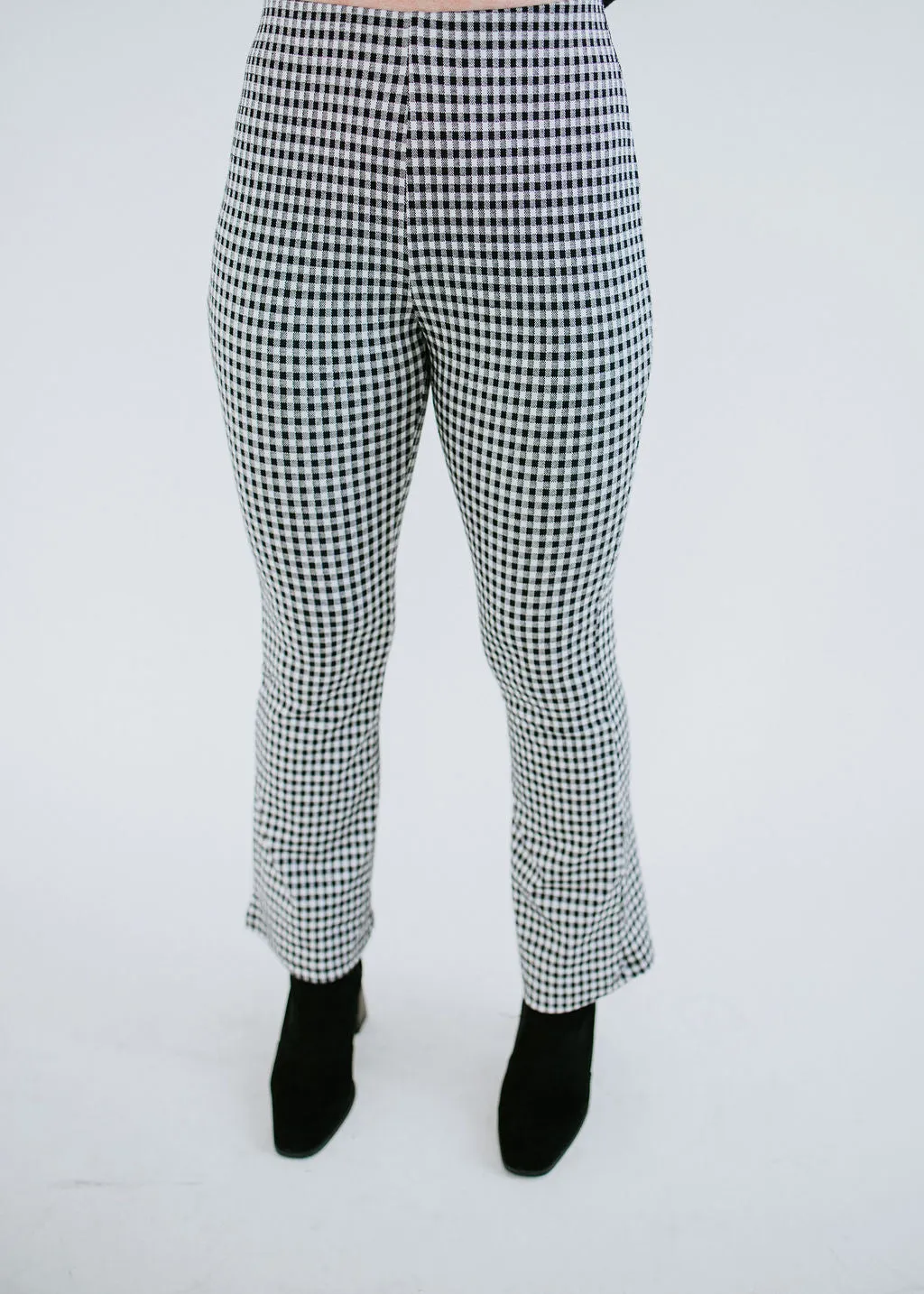 On The Horizon Gingham Flare Pant