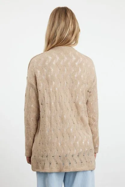 Openwork/Hole Sweater