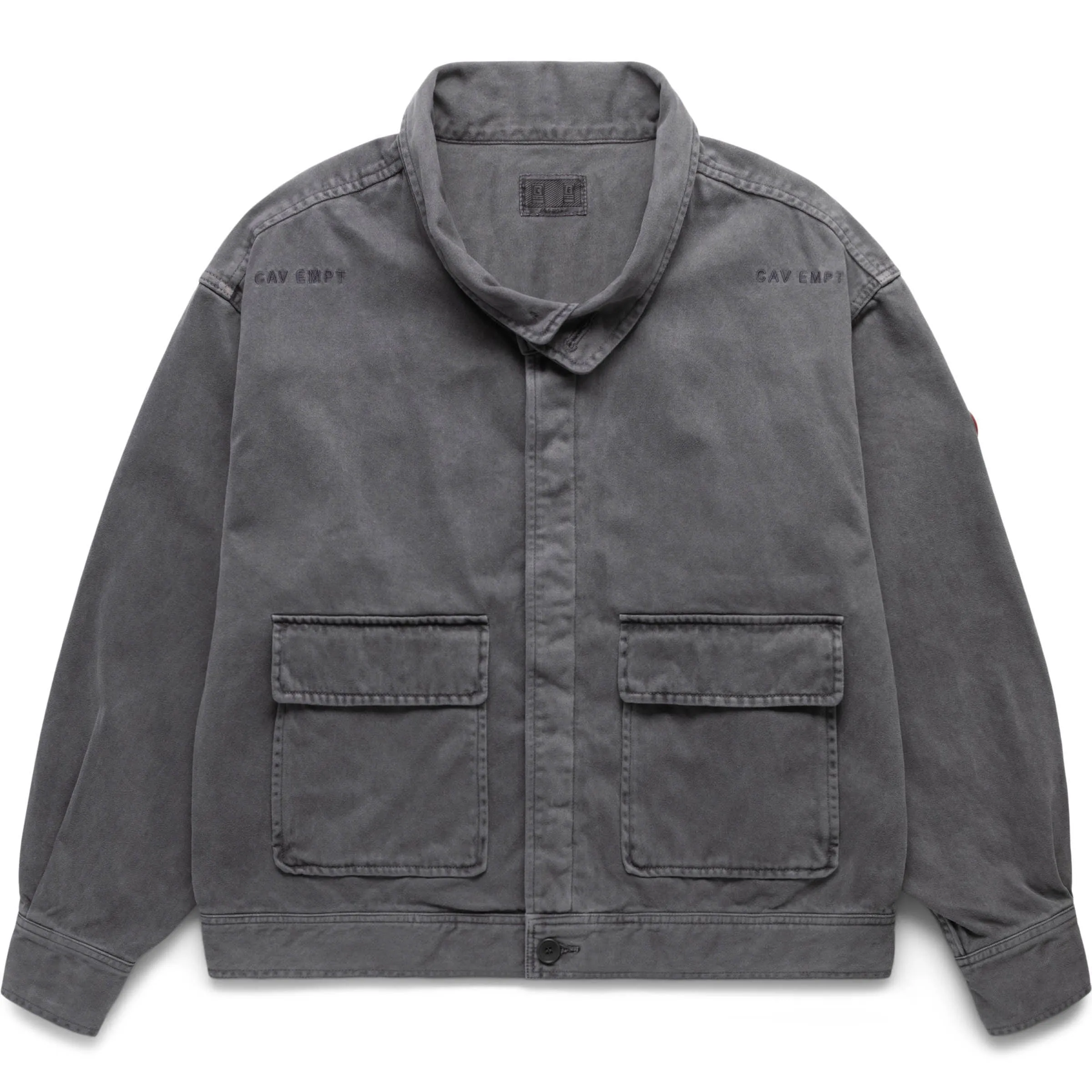 OVERDYE BRUSHED COTTON BUTTON JACKET CCL | Bodega