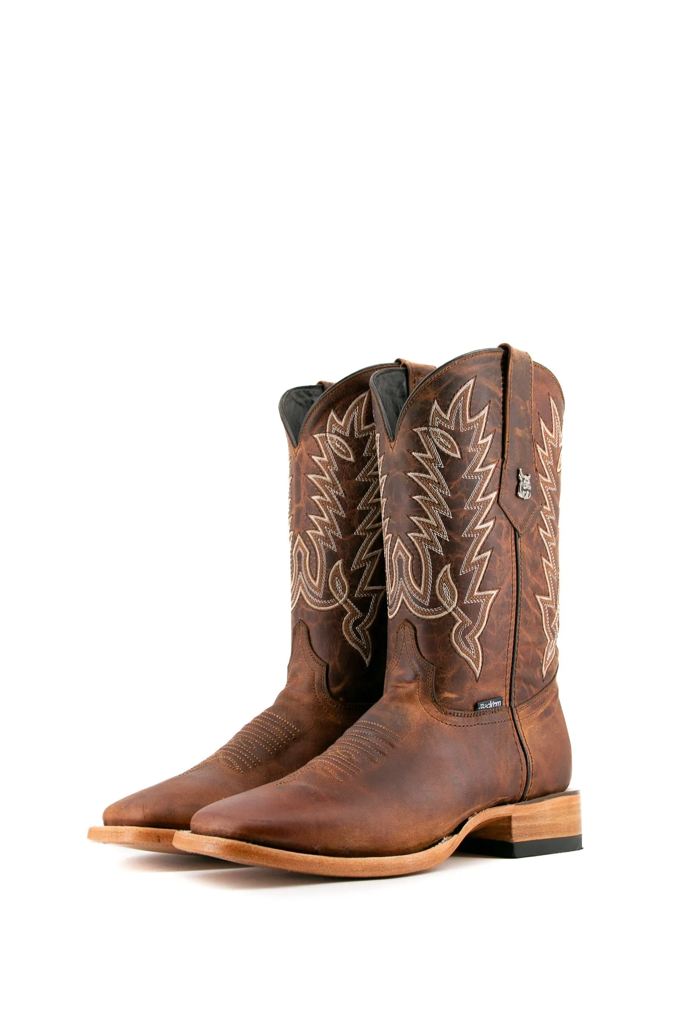 Palmitas Ebano Square Toe Cowboy Boot